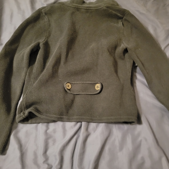 Isaac Mizrahi For Target Black Button Knit Cardigan Sweater Size Medium - Picture 5 of 5